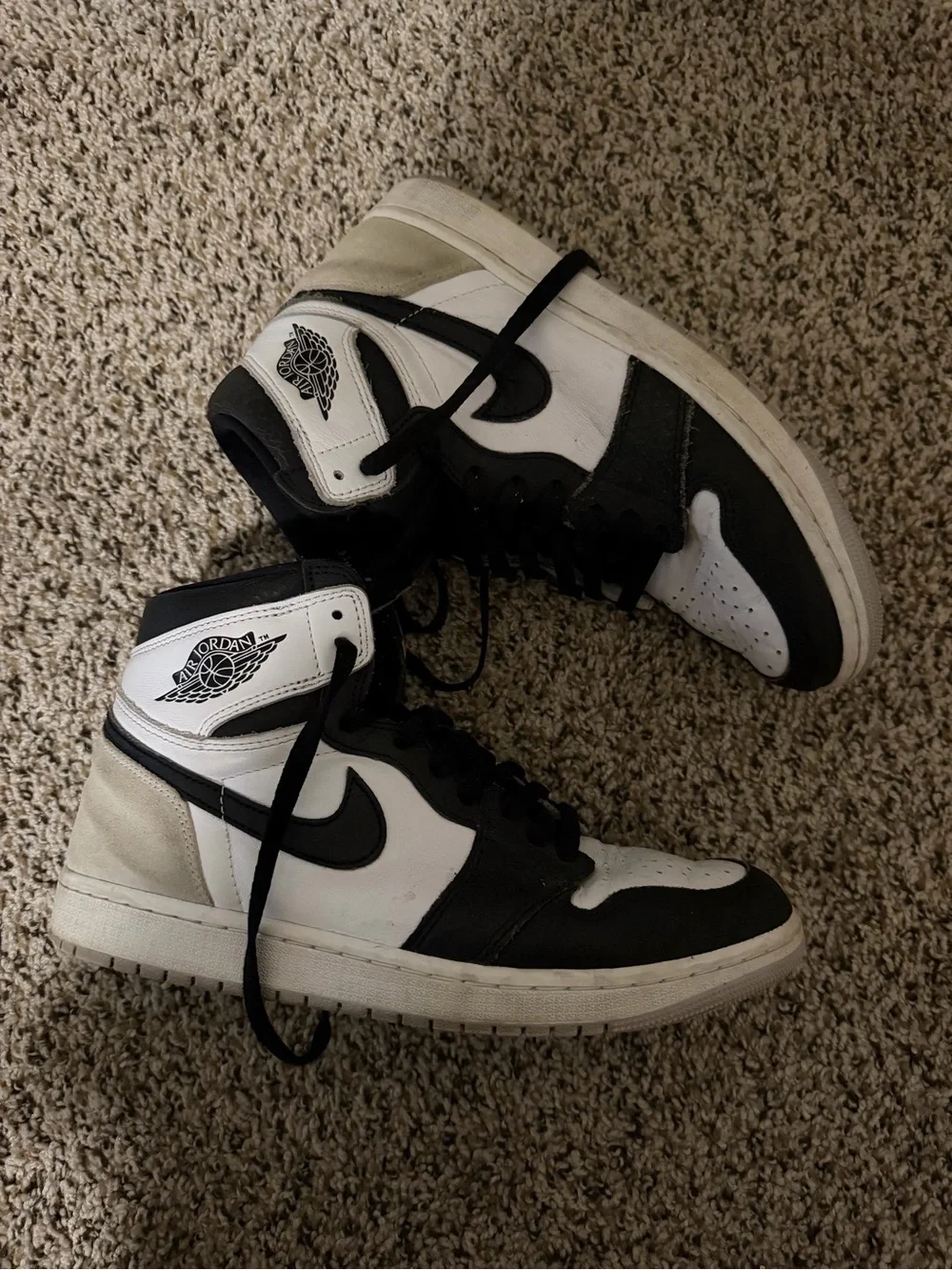 Jordan 1 Retro High Haze High-Top Sneakers